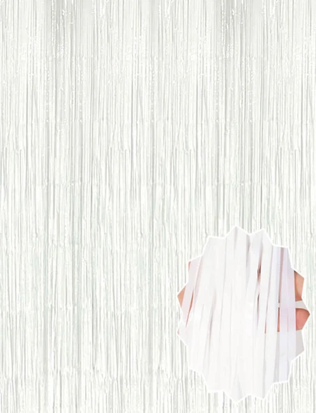 Soft Beyaz Renk Duvar ve Kapı Perdesi İthal 100x200 cm ürün görseli 1