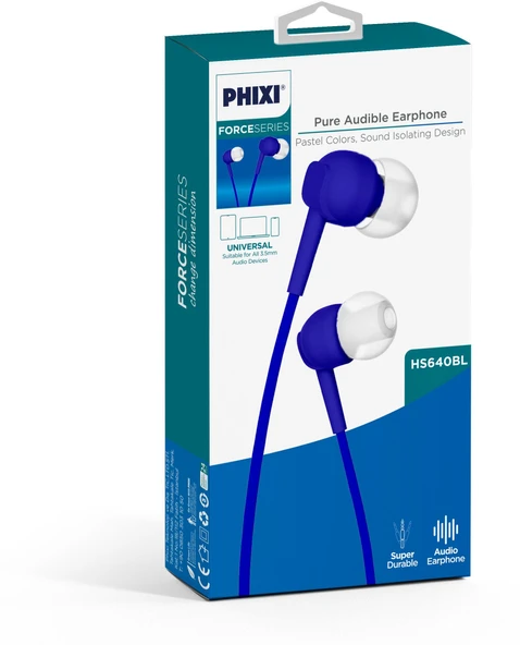 Phixi Force  HS640 Mikrofonlu Kulakiçi Kulaklık - 4