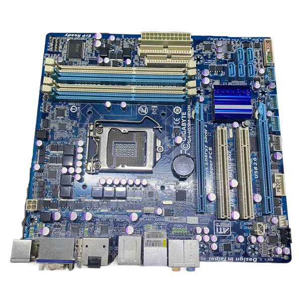 GIGABYTE GA-H55M-UD2H H55 LGA 1156 SOKET DDR3 ANAKART (2 EL YENİLENMİŞ ÜRÜN) - 1
