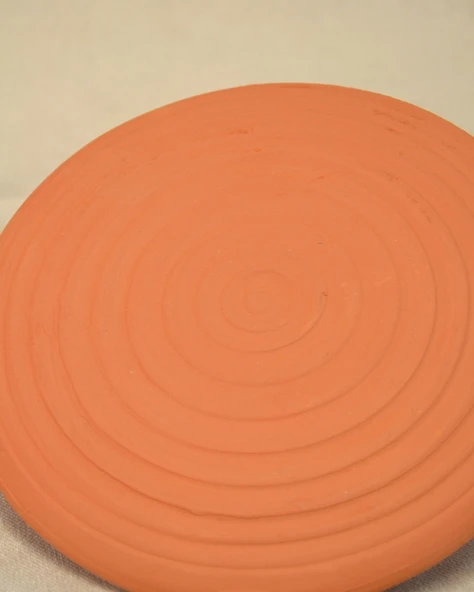 Doğal Kızıl Toprak Teyemmüm Taşı – 20 cm Çap | İslami İbadet İçin Özel - 4