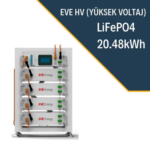 EVE 20.48kWh HV (YÜKSEK VOLTAJ) BATARYA SİSTEMİ