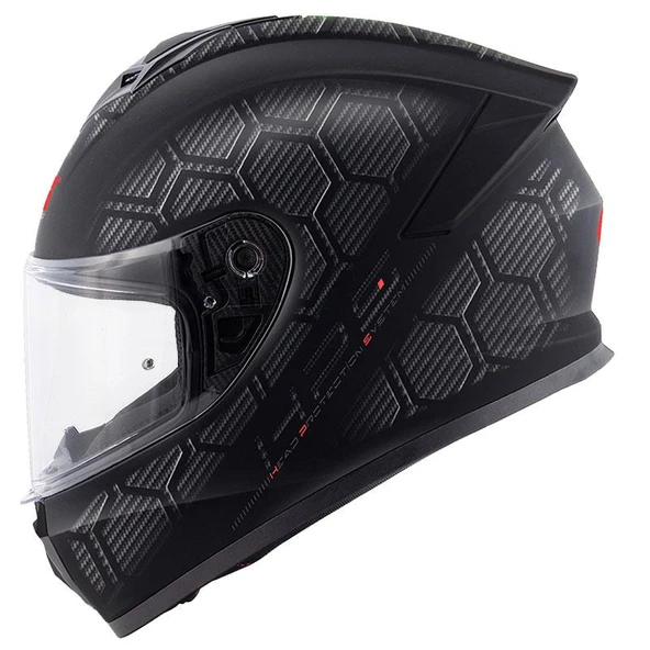 GIVI 50.X SNAKE MAT KARBON KASK - Resim 2