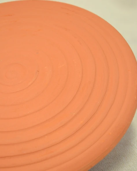 Doğal Kızıl Toprak Teyemmüm Taşı – 20 cm Çap | İslami İbadet İçin Özel - 3