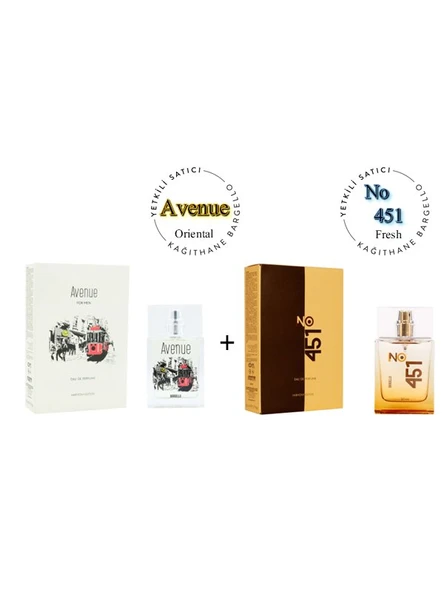 Avenue + No: 451 Erkek / Unisex Parfüm 50 ml edp Oriental / Fresh  - Mnms50ave451 ürün görseli