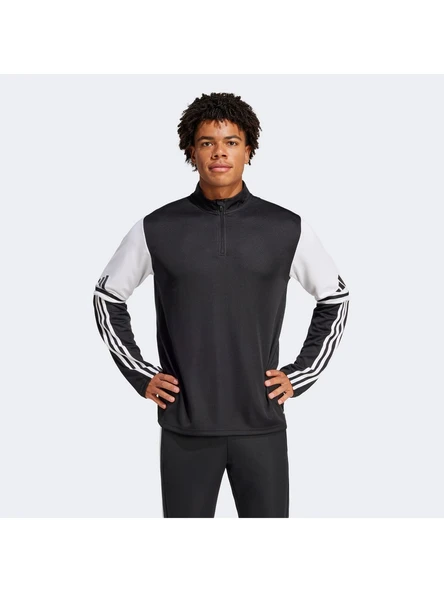 Adidas Squadra 25 Erkek Siyah Futbol Sweatshirt.- ürün görseli 1
