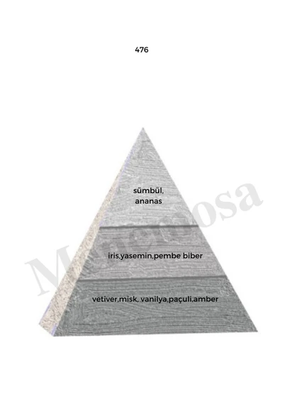 Avenue + No: 476 Erkek / Unisex Parfüm 50 ml edp Oriental / Woody  - Mnms50ave476 - Resim 3