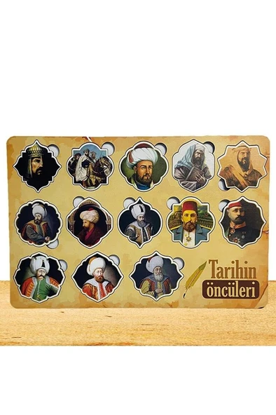 Moon Beavers Tarihin Öncüleri Ahşap Eğitici Oyun