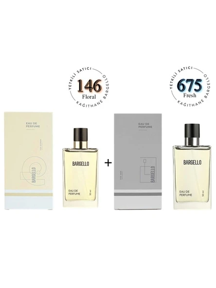 146 + 675 Kadın / Erkek Parfüm Edp 50 ml  Floral / Fresh  - Mnms50146675