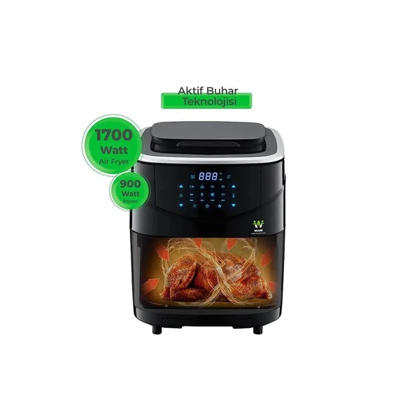 WIAMI ST-007 7 Litre Sıcak Hava Fritözü Airfryer - 1