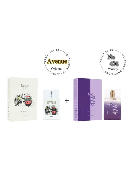 Avenue + No: 476 Erkek / Unisex Parfüm 50 ml edp Oriental / Woody  - Mnms50ave476 ürün görseli 1