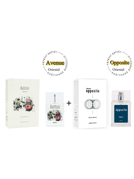Avenue + Opposite Erkek  Parfüm 50 ml edp Oriental - Mnms50aveops ürün görseli