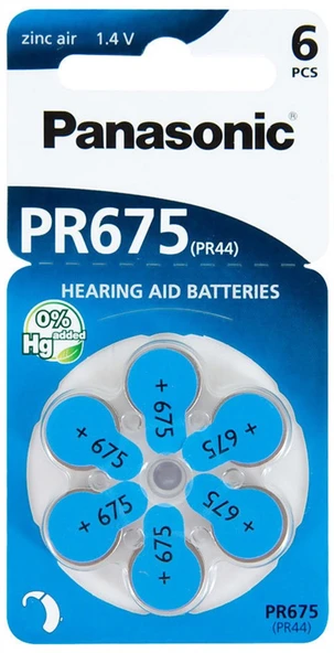 PANASONIC KULAKLIK PİLİ 13 - 675 - 513 - 10 - Resim 3