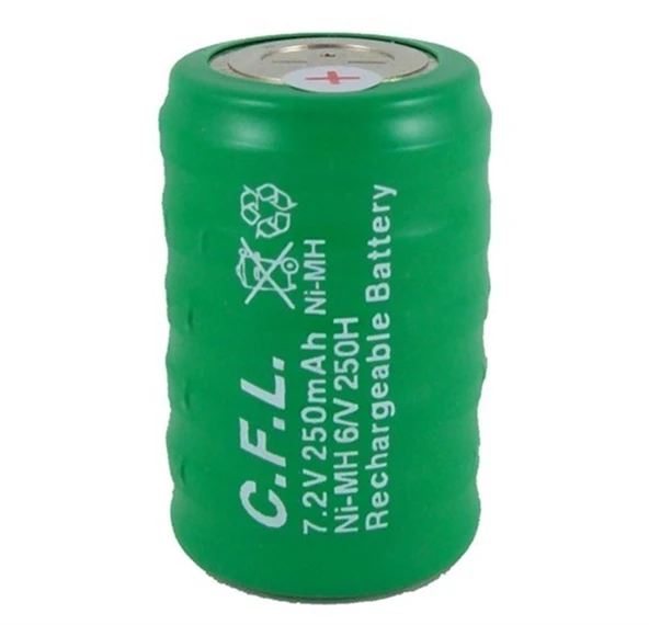 CFL GIRTLAK PİLİ 7,2 V 250 MAH - 1