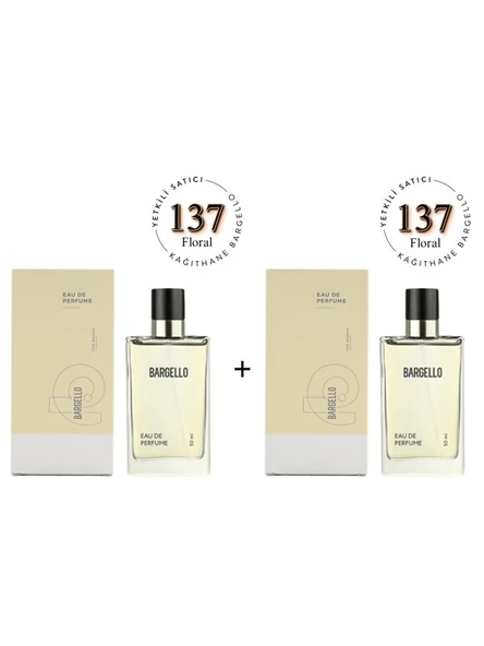 137 Kadın 50 ml Parfüm Edp Floral ( 2 Adet ) - 1