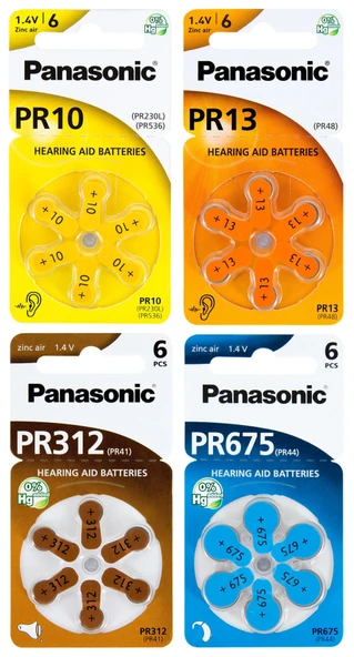 PANASONIC KULAKLIK PİLİ 13 - 675 - 513 - 10 ürün görseli 1