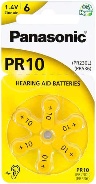 PANASONIC KULAKLIK PİLİ 13 - 675 - 513 - 10 - Resim 2