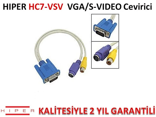 HIPER HC7-VSV VGA/S-VIDEO ÇEVİRİCİ - 4