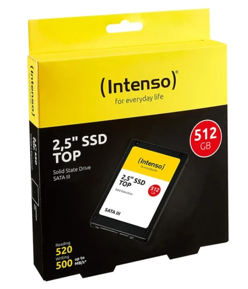 512GB INTENSO 3812450 2.5" 520/500MB/s SSD - 2