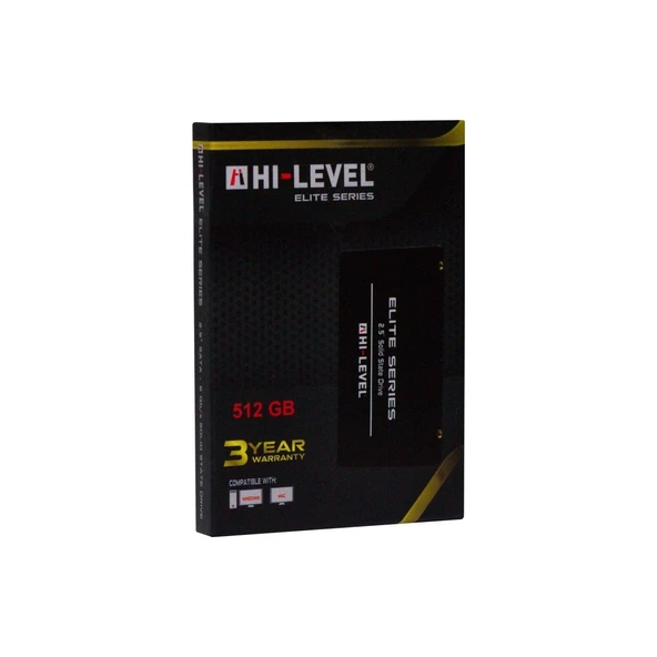 512GB HI-LEVEL HLV-SSD30ELT/512G 2,5" 560-540 MB/s - 2