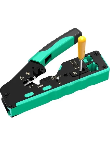 PM-24016 RJ11 - EZ-RJ45 Soket Sıkma Pensesi - Resim 4