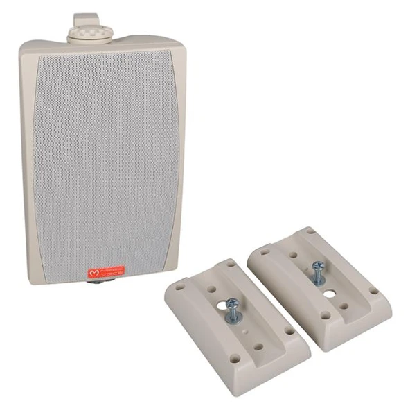 Magicvoice MV-03 16 CM 60 Watt Komütatörlü Hat Trafolu Beyaz Sütun Hoparlör (2'Li Takım) - 3