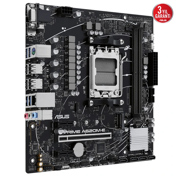 ASUS PRIME A620M-E-CSM DDR5 M.2 HDMI mATX AM5 - 9
