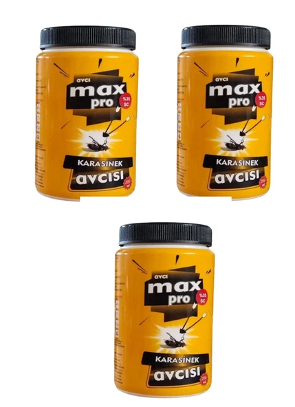 AVCI MAX Kara Sinek Öldürücü Avcı Max Pro Konsantre 200 ml X3 ADET - 1