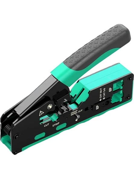 PM-24016 RJ11 - EZ-RJ45 Soket Sıkma Pensesi - Resim 3