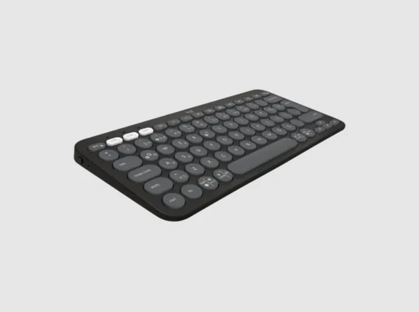 LOGITECH K380S PEBBLE KEYS 2 GRAFIT 920-011859 - Resim 3