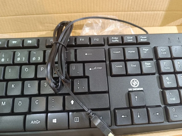 YK DESİGN YK-40 KABLOLU KLAVYE - 2