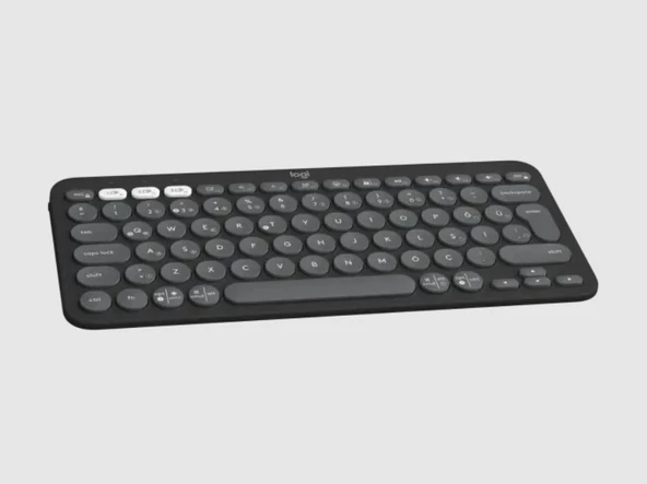 LOGITECH K380S PEBBLE KEYS 2 GRAFIT 920-011859 - Resim 4