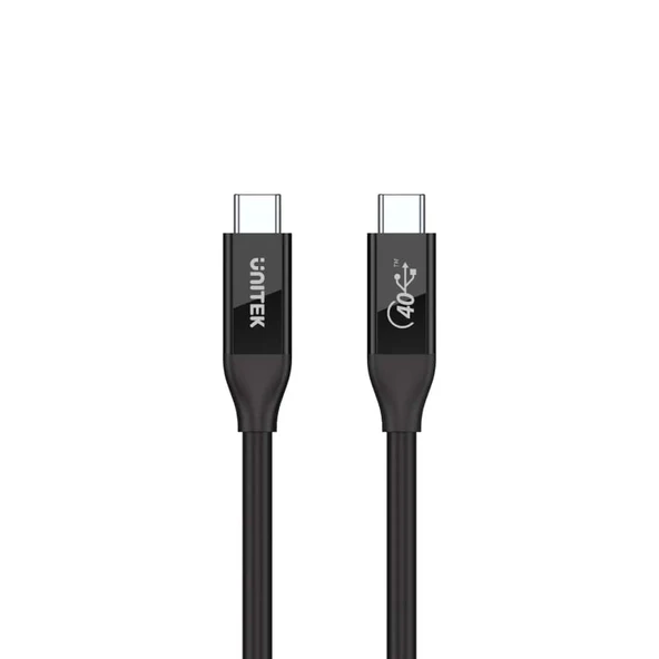 UNITEK USB4 THUNDERBOLT KABLO 0.8MT(C14100BK-0.8M) - 3