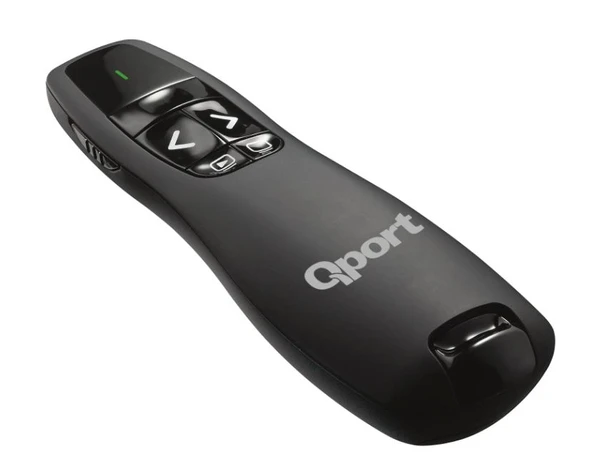 QPORT Q-SUN400 2.4 GHZ USB KIRMIZI LAZERLİ SUNUM KUMANDASI - PRESENTER - 2