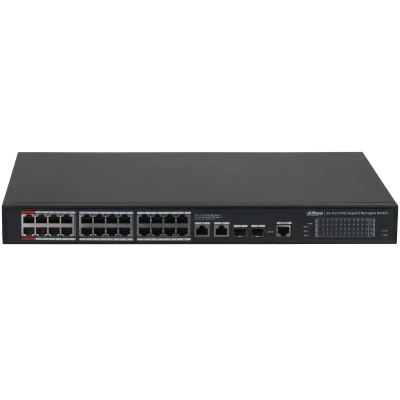DAHUA S4228-24GT-360 24 PORT 24XGE-2XGE-2XGE/SFP YÖNETİLEBİLİR 360W POE SWİTCH - 2