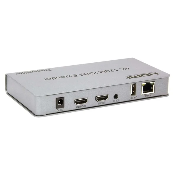 EZCOOL EZ-3020EX 120MT HDMI USB KVM EXTENDER 4K - Resim 2