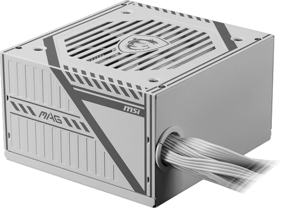 MSI MAG A650BNL WHITE 650W 80+ BRONZE POWER SUPPLY - 3