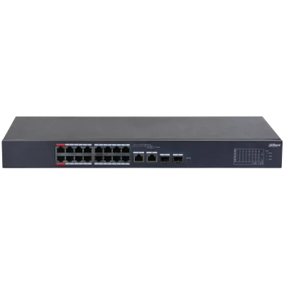 DAHUA CS4218-16ET-240 16 PORT 16XFE-2XGE-2XGE/SFP YÖNETİLEBİLİR 240W POE SWİTCH - 2