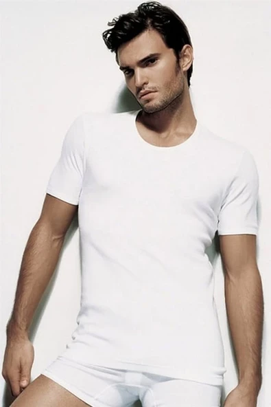 840 Bisiklet Yaka Ribana Atllet Battal ürün görseli