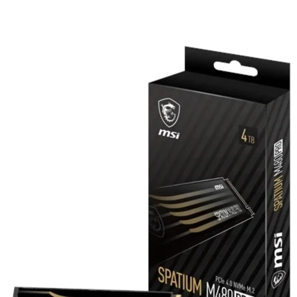 4TB MSI SPATIUM M480 PRO NVME M.2 SSD - 3