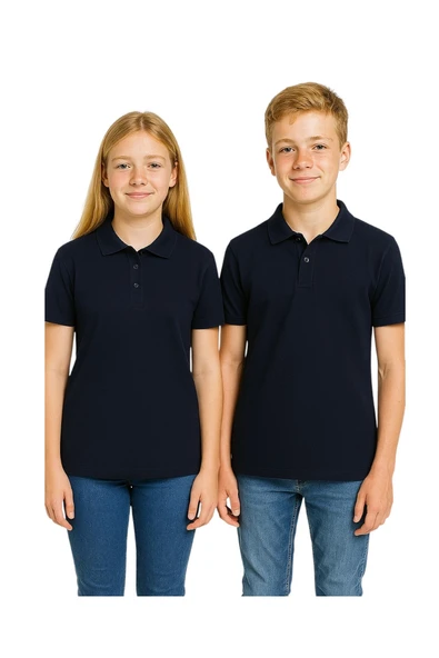 Yetişkin Polo Yaka Tişört - Kısa Kol - 5