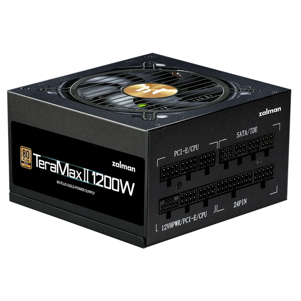 ZALMAN TERAMAX II 1200W ZM1200-TMX2 80+ GOLD POWER SUPPLY