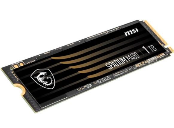 1TB MSI SSD SPATIUM M480 PRO PCIE 4.0 NVME M.2 7400/6000MB/s - 2