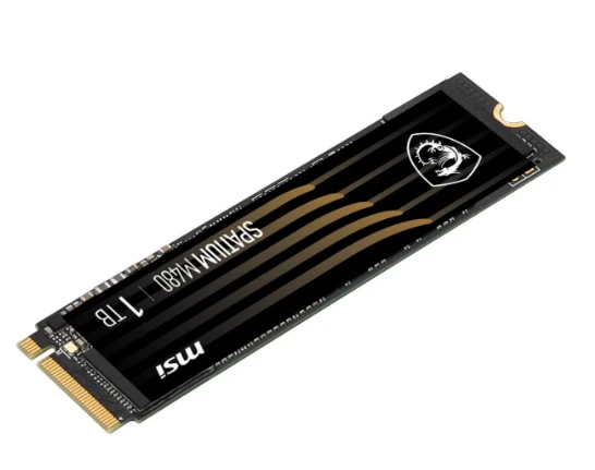 1TB MSI SSD SPATIUM M480 PRO PCIE 4.0 NVME M.2 7400/6000MB/s - 3