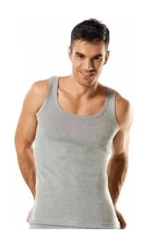 0101 Erkek %100 Pamuk Penye Atlet ürün görseli 1