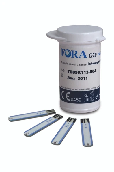 Fora G20 Kan Şekeri Test Stribi 50 Adet - 2