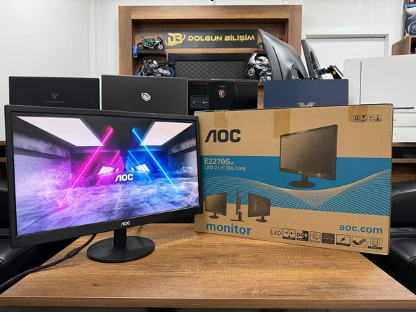 AOC E2270SWHN 21.5” 60Hz 5ms Full HD TN Monitör (İKİNCİ EL)