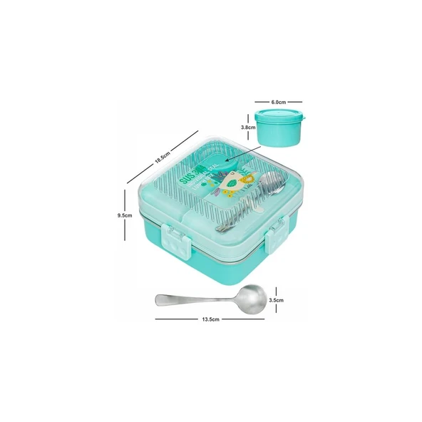 AKILLIELMA-LAXSON BESLENME KABI ÇELİK İTHAL SEAL 97119 YEŞİL 1196 - Resim 2