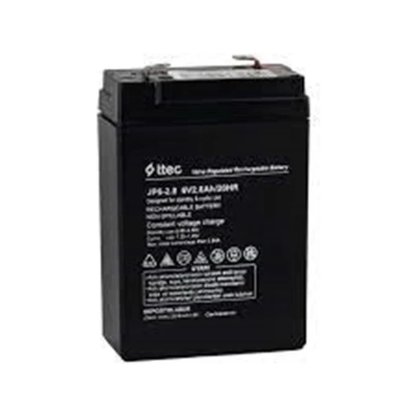 Ttec 6V 2.8AH Bakımsız Kuru Akü