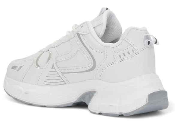 Kocamanlar 7450-Cilt Kalın Taban Sneaker Unisex Spor Ayakkabı - Resim 4