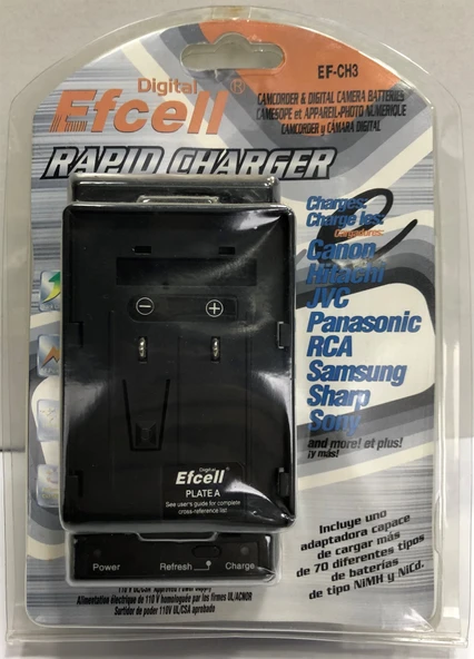 EFCELL CH 3 ÜNİVERSAL LITHIUM ŞARJ CİHAZI